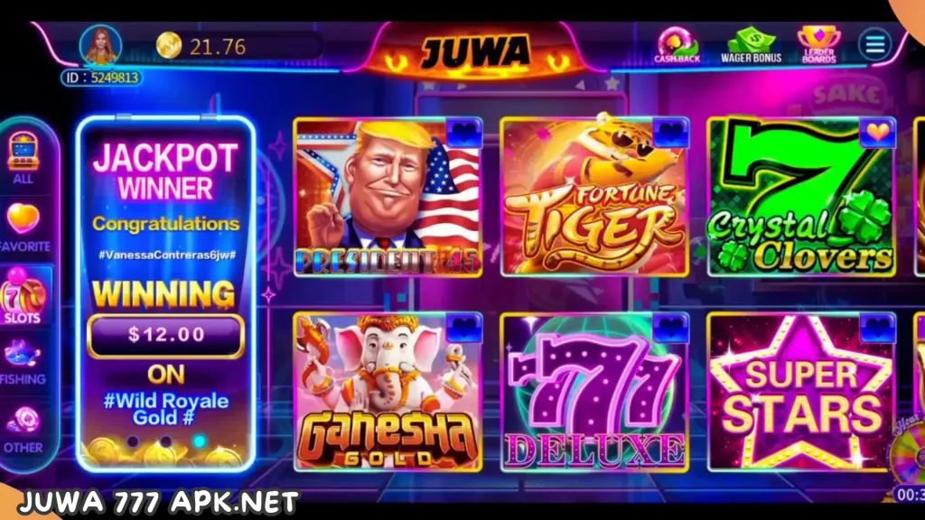List of Juwa Games